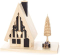 Hunter's Cabin German Christmas Incense Smoker Handcrafted in Erzgebirge Germany