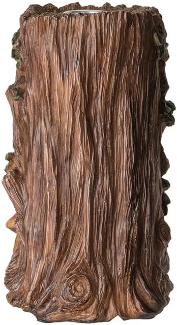 Pacific Giftware Greenman Backflow Incense Burner with LED Light Nature Inspired Tree of Life Spirit Design for Aromatherapy and Home Decor 6 Inches Tall