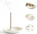 Minimalist Stone Sand Incense Holder – Handcrafted Modern Minimalist Incense Stick Holder for Meditation, Yoga, Aromatherapy, Home, Office Decorative Burner