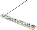 Bless-International Traditional-Handmade-Burner Wooden-Incense-Stick-Holder Ash-Catcher-Stand for-Aromatherapy-Meditation-Yoga (Inner Peace) 10 Inches, Pack of 1