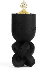 TERSCHELLING Frankincense Resin Incense Burner,Bakhoor Burner,Charcoal Incense Burner, 11.02Inches Tall Incense Censer - for Meditation,Yoga,Spa Aromatherapy,Office,House Warming Gifts& Home Decor