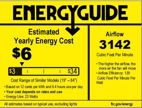 ZMISHIBO 42 Inch Ceiling Fans No Lights, Farmhouse Rustic Ceiling Fan Without Light, 6 Blades, Quiet Reversible DC Motor, 6-Speeds, Brown Ceiling Fans for Bedroom, Living Room, Porch, Indoor/Outdoor