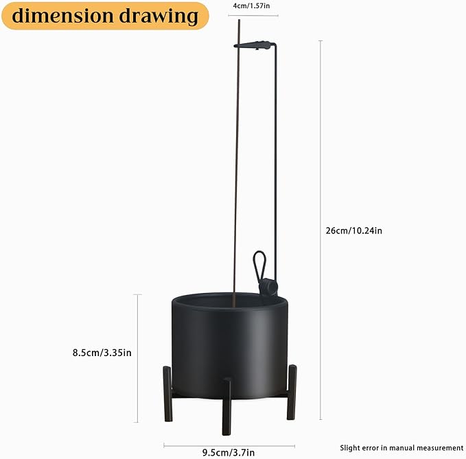 2 Pack Incense Holder for Sticks, Anti-Ash Flying Metal Incense Burner with Iron Catcher Stable 4-Legged Base, Perfect for Meditation, Yoga, Home Decor – Mess-Free Design