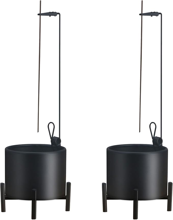 2 Pack Incense Burner, Anti-Ash Flying Metal Incense Holder，Incense Holder for Sticks，with Iron Catcher and Stabilizing Base Four-Legged Base,Perfect for Meditation Yoga, Home Decor