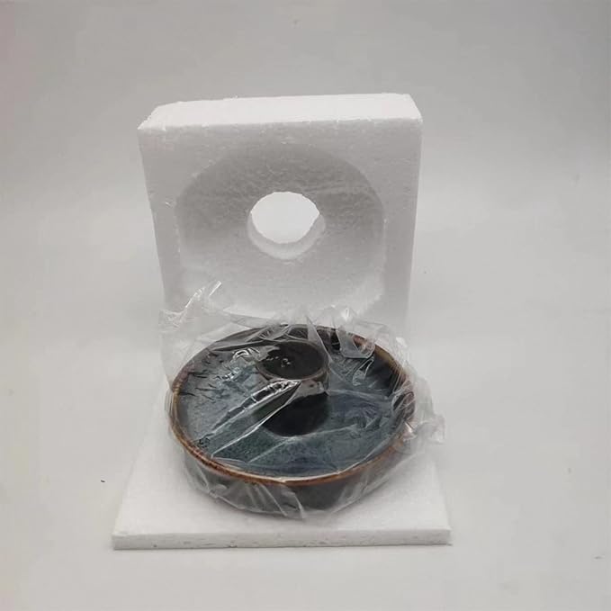 Sage Holder, Sage Burner, Smudge Bowl, Palo Santo Holder, Incense Holder, Incense Holder Bundle, Sage Holder for White Sage Bundle and Palo Santo (Sage Not Included) (Blue Reactive)