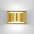 Aipsun Brushed Brass Wall Sconce Indoor Wall Lights Hardwired 1 Pack Up and Down Wall Mount Light for Living Room Bedroom Hallway Corridor Conservatory Cool White 6000K(with G9 Bulbs)