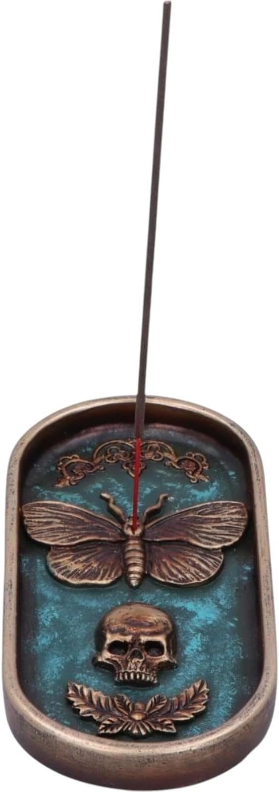 Death's Head Incense Holder 17cm