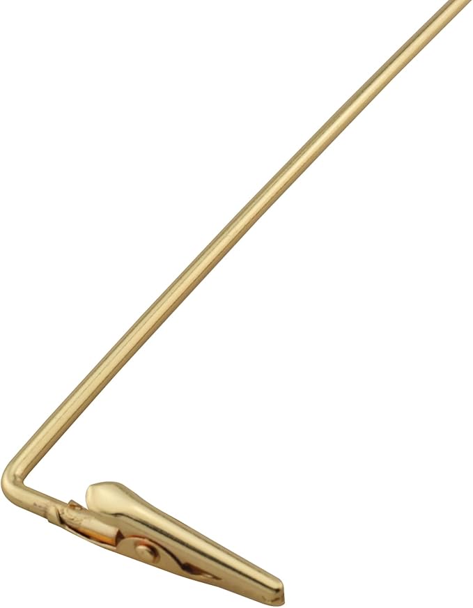2PCS Metal Elbow Clip Stick Gold Creative Aroma Vertical Hanging Clip for Meditation Yoga Spa Room Decoration Mosquito Incense Holder Home Decoration