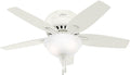 Hunter Newsome, Indoor, Ceiling Fan, with LED Light, 42 inch, Fresh White