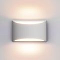 Aipsun Aluminum Modern Indoor LED Wall Sconce Interior Wall Lights 1 Pack Hardwired Up and Down Wall Mount Light for Living Room Bedroom Hallway Corridor Warm White 3000K(with G9 Bulbs)