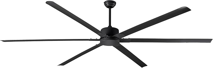 120-Inch Industrial Ceiling Fan – Powerful DC Motor & Heavy-Duty Steel Blades – Ultra-Quiet, Energy-Efficient Cooling for Warehouses, Gyms & Large Commercial Spaces – Covers 3,000+ Sq Ft