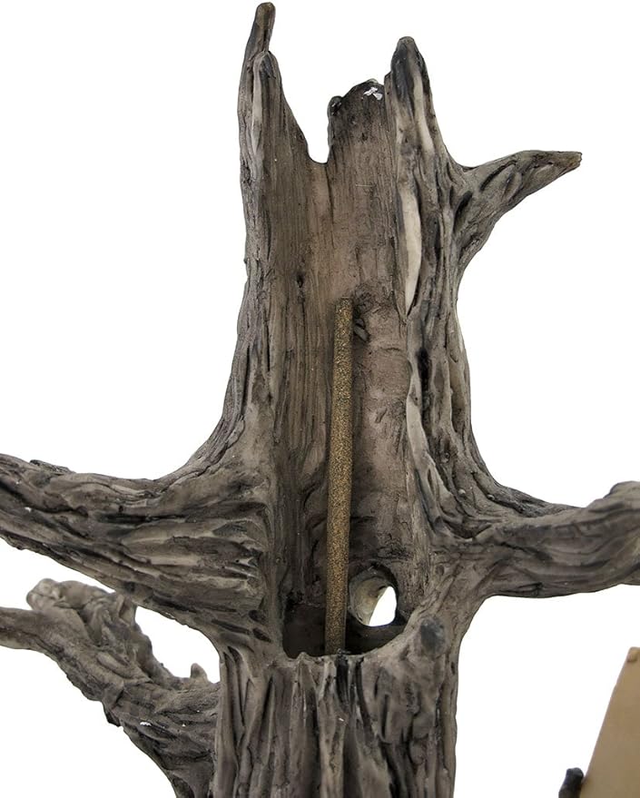 `Old Tree of Wisdom` Incense Tower Burner LOTR Green Man