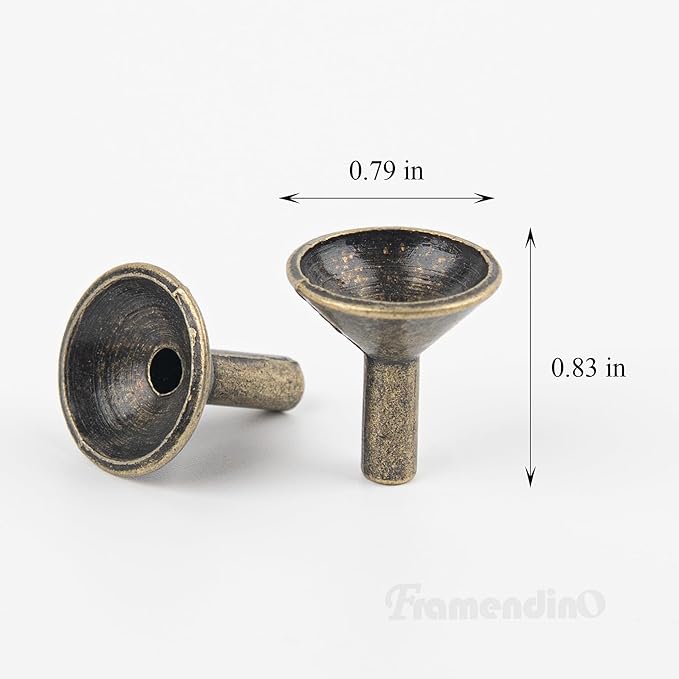Framendino, 12 Pack Metal Backflow Cone Incense Burner Incent Stand Holder