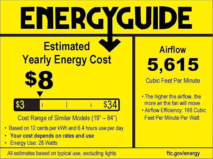 72 inch Large Ceiling Fans with Lights and Remote，Indoor/Outdoor Modern Ceiling Fan for Living Room Patio，6 Speed Reversible，8 Blades and 9 Lights，3 CCT，Black Gold