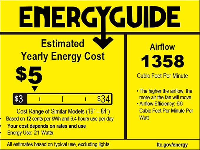 AHAWILL Outdoor Ceiling Fans with Lights, 20'' Gazebo Fan, Plug in Ceiling Fan for Patios, Pergola, Ceiling Fan with Remote Control, Hanging with Hook,Black