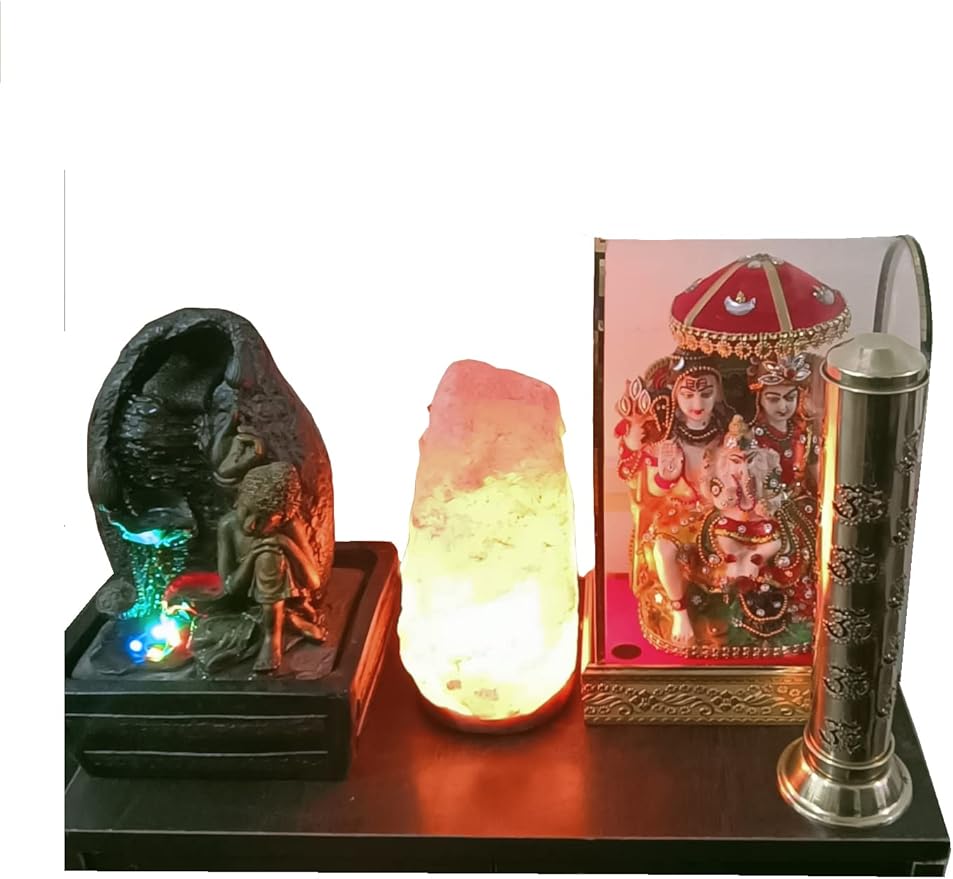 Brass Incense Holder Burner Holder Agarbatti Stand Diwali Pooja Navratri Deepawali puja Aarti Ash Catcher for Positive Energy Size- Height- 10.2 inch