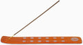 Bless-International Traditional-Handmade-Burner Wooden-Incense-Stick-Holder Ash-Catcher-Stand for-Aromatherapy-Meditation-Yoga (Orange, The Energy) 10 Inches, Pack of 1