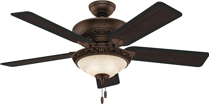 Hunter Italian Countryside, Indoor, Ceiling Fan, 52 inch, P.A. Cocoa