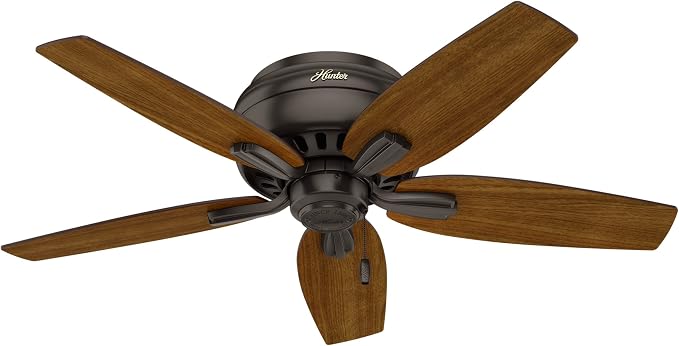 Hunter Newsome, Indoor, Ceiling Fan, Pull Chain, 42 inch, Premier Bronze