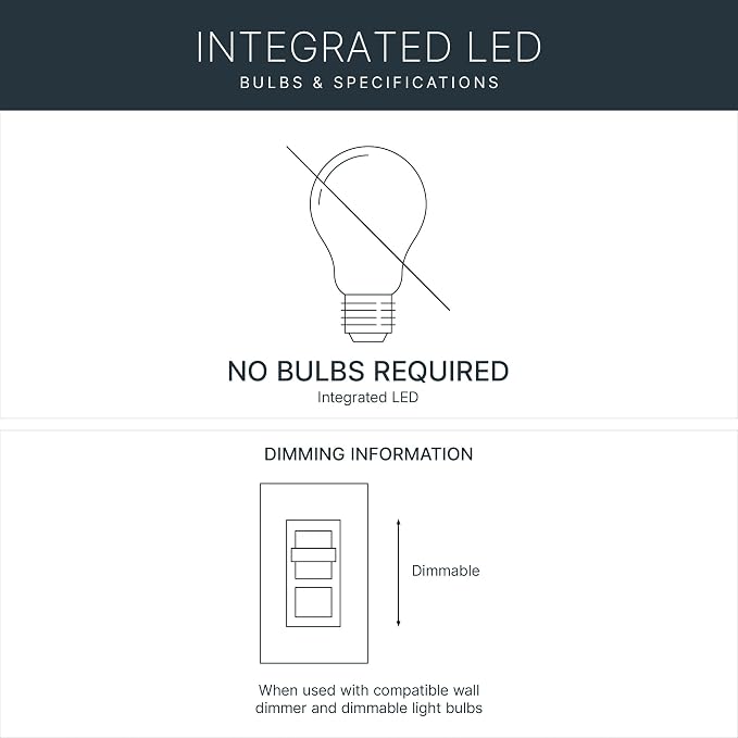Kichler 330151NI 44 Inch Sola Ceiling Fan LED, 3 Speed Wall Control Full Function, Brushed Nickel Finish with Silver Blades