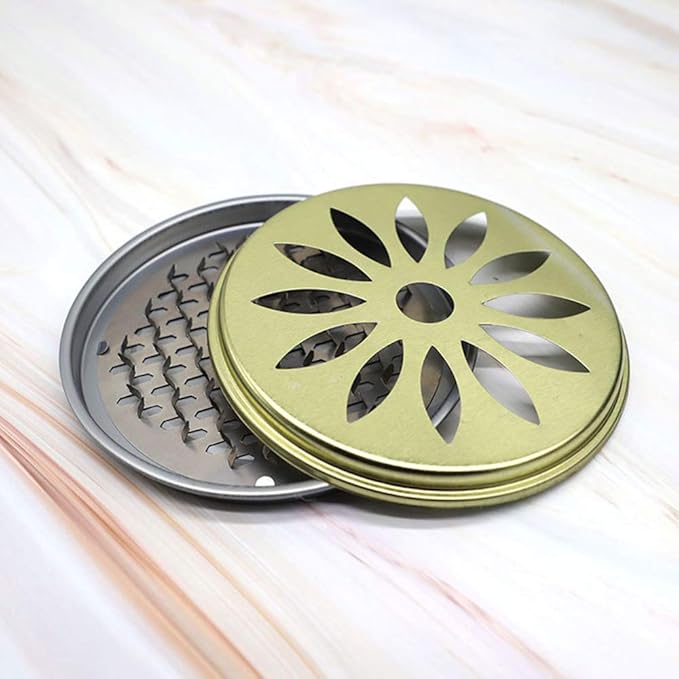 4 Pack Mosquito Coil Holder, Mosquito Coil Incense Burner with Cover for Outdoor Use, Deck, Patio, Pool Side, Camping, Hiking and Fishing