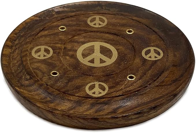 Incense Burner Holder Plate Tray Disk for Sticks Cones Ash Catcher Style #3