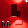L LOHAS LED Red Night Light, Circadian Night Lights Plug into Wall, 2 Pack | LED Nightlights with Light Sensor, Sleep Aid Red, Dimmable Night Light for Nursery Kids Adults, Home Decor, Hallway, Bedroom