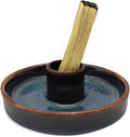 Sage Holder, Sage Burner, Smudge Bowl, Palo Santo Holder, Incense Holder, Incense Holder Bundle, Sage Holder for White Sage Bundle and Palo Santo (Sage Not Included) (Blue Reactive)