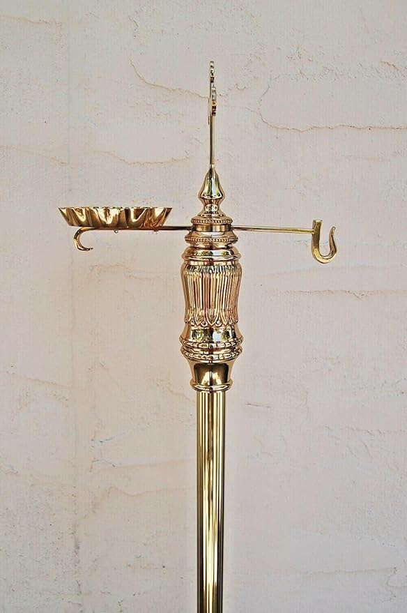 Traditional Church Censer Stand with Rounded Base, Thurible Holder (CCG-70RB)