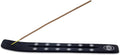 Bless-International Traditional-Handmade-Burner Wooden-Incense-Stick-Holder Ash-Catcher-Stand for-Aromatherapy-Meditation-Yoga (Black Strength) 10 Inches, Pack of 1