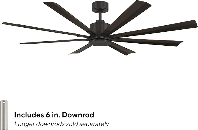 Modern Forms FR-W2403-65-BZ Size Matters - 8 Blade Ceiling Fan-14.63 Inches Tall and 65 Inches Wide, Finish Color: Bronze