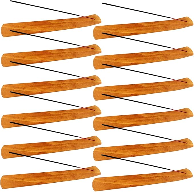 RONYOUNG 12PCS Incense Sticks Holder Incense Burner Ash Catcher, 9.8 Inches Long