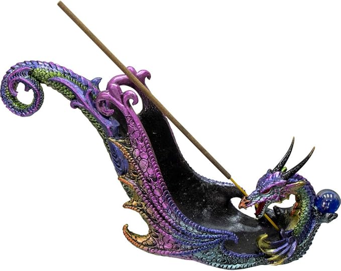 Kheops International Dragon with Sphere Incense Holder