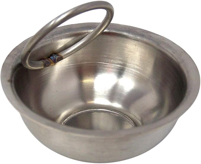 Needzo High Polished Brass Cross Design Hanging Church Thurible Censer with Chain, 4 3/4 Inch