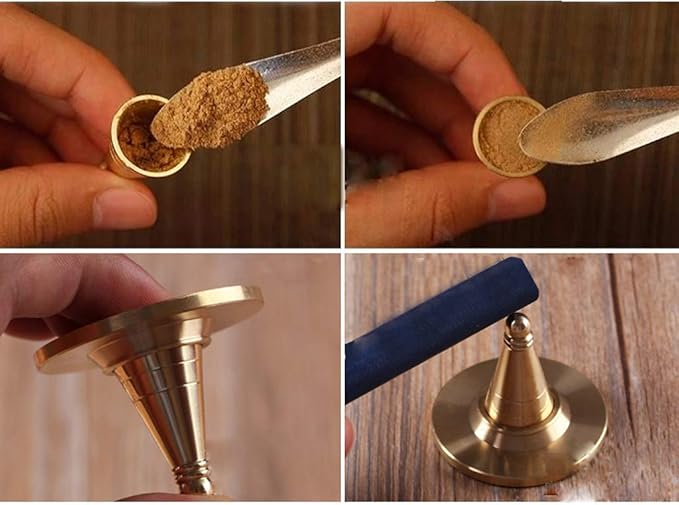 Incense Cone Mold/Mould - Cone Incense Burner Holder, Incense Stick Burner Holder - DIY Incense Making Kit - Incense Cone Making Mould, DIY Tower Incense Burner Tool for Home Decoration Yoga