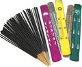 Hosley 5 Assorted Incense Stick Holders with 2 Random Grab Bag Fragrance Assorted Incense Sticks 80 Pack Ideal for Home Meditation Aromatherapy