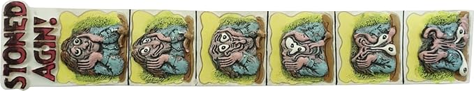 Stoned Agin Incense Burner/Holder~ Robert Crumb~ Approx. 9" X 1.5"