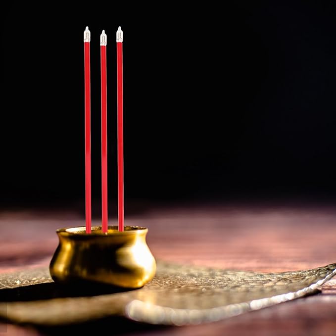 Ciieeo 15pcs Plug-in Electric Incense Burner Incense Sticks Led Organic Sticks Sage Stick Burner Electronic Stick Candles Red Plastic