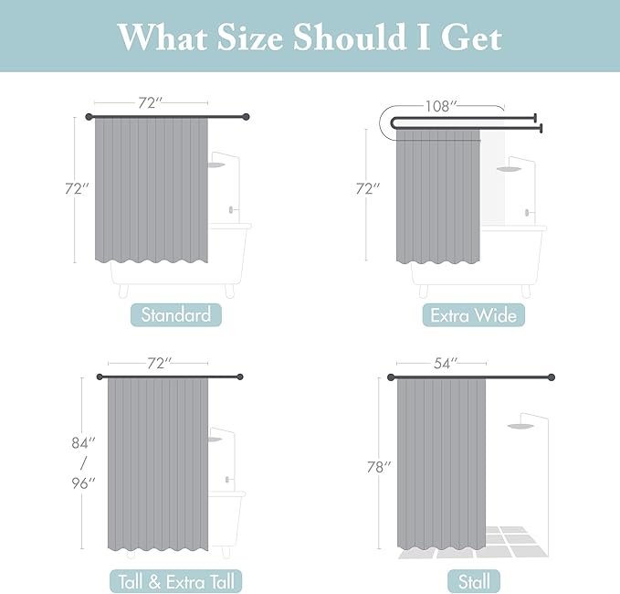 Madison Park Amherst Bathroom Shower Curtain Faux Silk Pieced Striped Modern Microfiber Bath Curtains, 72x72" Inches, Blue