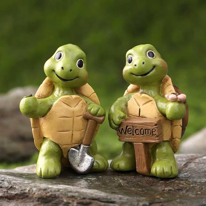 Turtle Incense Holder for Sticks and Incense Cone Holder, Mini Resin Turtle Figurines Incense Stick Holder, Cute Incense Burner for Yoga Meditation Home Office Decor,Turtles Gifts for Women (C)
