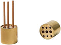 Brass Incense Holder-9 Holes Incense Stick Holder，Perfect for Meditation Yoga Relaxation, Home Decor