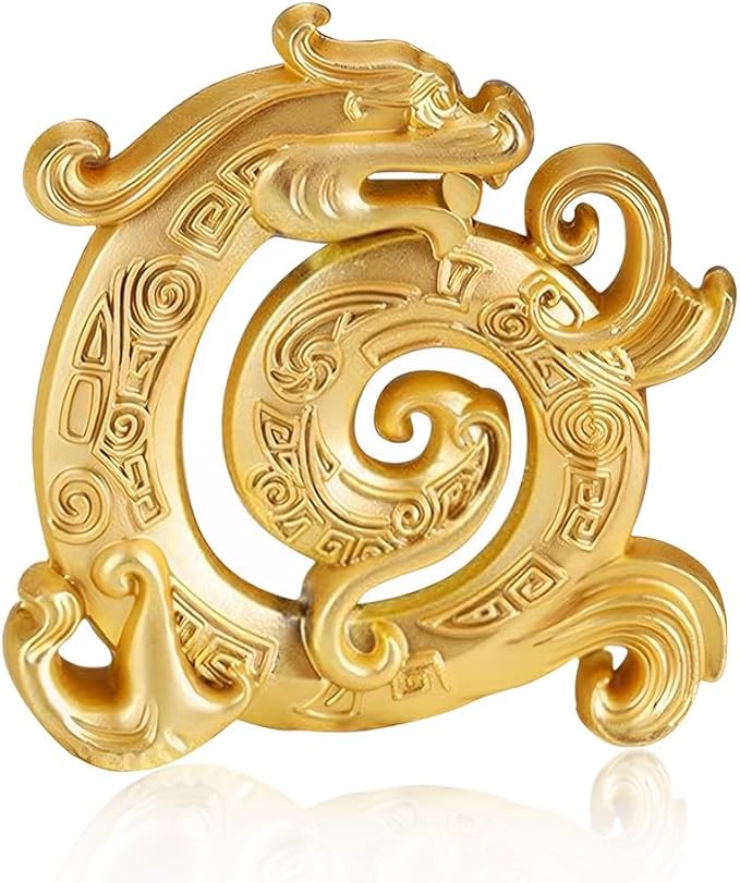 BOROLA Dragon Shaped Holder Incense Holder - Multi Porous Line Fragrance Base Ornament, Ash Catcher for Stick/Cone/Coil Incense, Home Décor Accessory(1 Pcs)