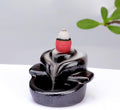 Mini Backflow Incense Holder Waterfall Incense Burner, Incense Cone Holder, Aromatherapy Ornament Home Decor for Meditation Yoga Office