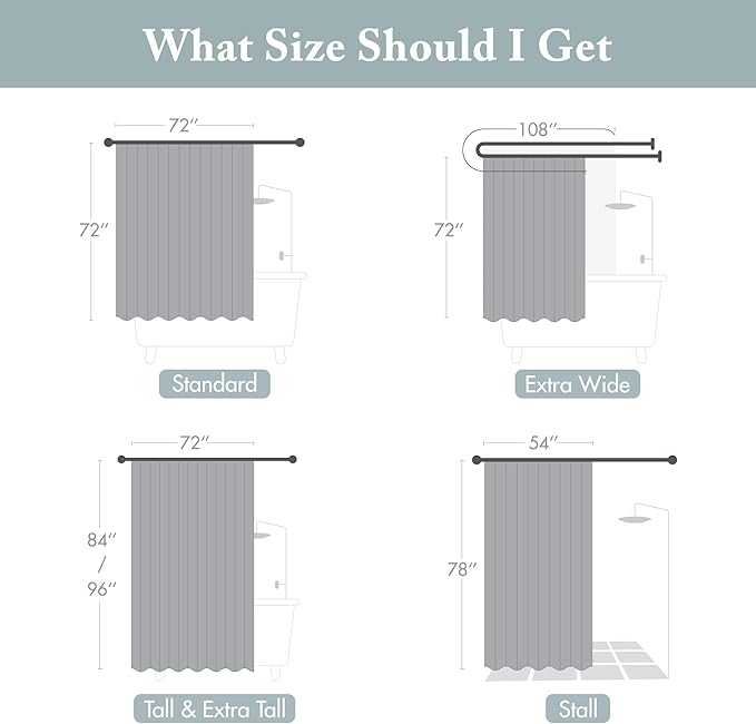 Madison Park Amherst Bathroom Shower Curtain Faux Silk Pieced Striped Modern Microfiber Bath Curtains, 72x72 Inches, Aqua