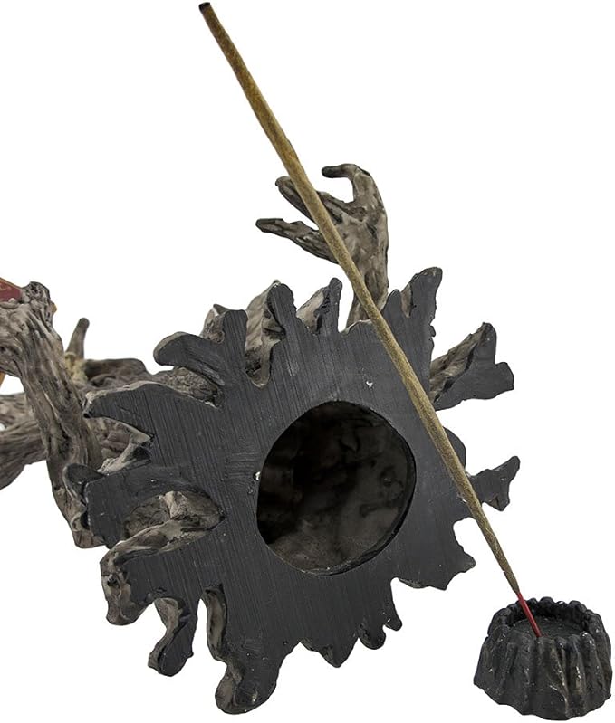 `Old Tree of Wisdom` Incense Tower Burner LOTR Green Man