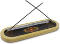 AAKRITI Wooden Incense Holder Wood | Exclusive 2-in-1 Multitasking Design | Natural & 100% Eco-Friendly | Perfect for Housewarming, Christmas, Birthday, (Galaxy)……