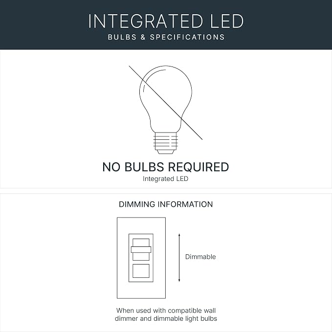 Kichler 330151MWH 44 Inch Sola Ceiling Fan LED, 3 Speed Wall Control Full Function, Matte White Finish with Matte White Blades