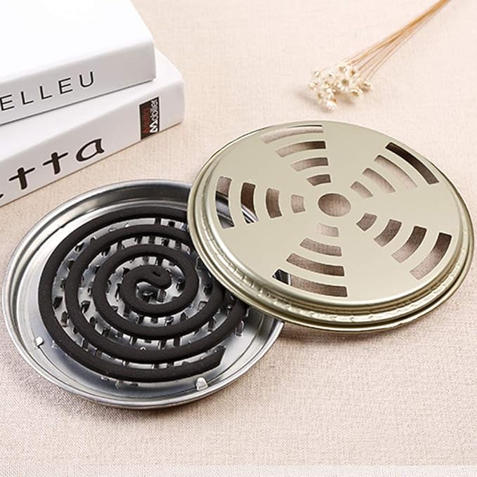 DaKuan Coil Holder, 4 Packs Tin Coil Burner