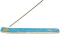 Bless-International Traditional-Handmade-Burner Wooden-Incense-Stick-Holder Ash-Catcher-Stand for-Aromatherapy-Meditation-Yoga (Moon & Stars) 10 Inches, Pack of 1