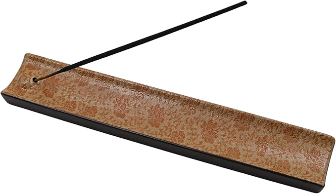 Incense Holder for Sticks, Ceramic Incense Burner with Ash Catcher, Aesthetic Decor for Home, Room & Office, Unique Gifts for Housewarming Yoga, Meditation & Spa